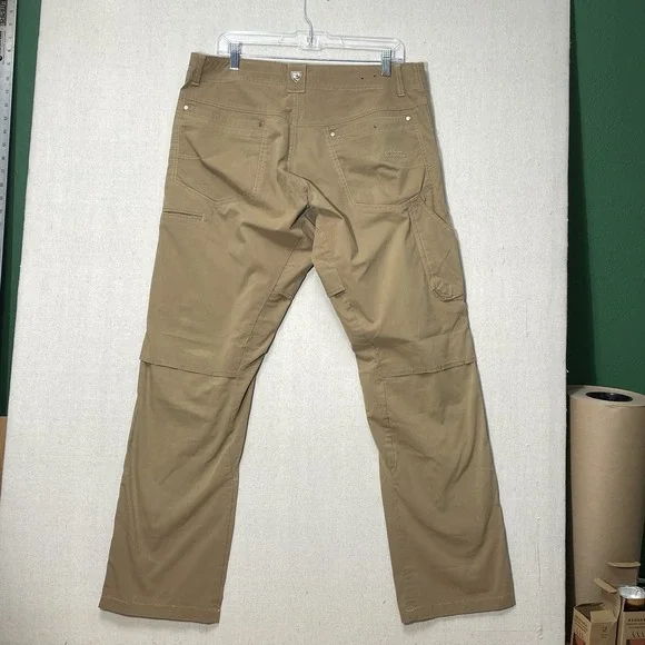 Kuhl Konfidant Air Pants Mens 34x30 Khaki Hiking Tactical Outdoor - Picture 13 of 16